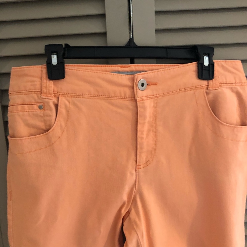 Chicos Stretch Denim Crop Jeans 1.5 - Picture 2 of 8